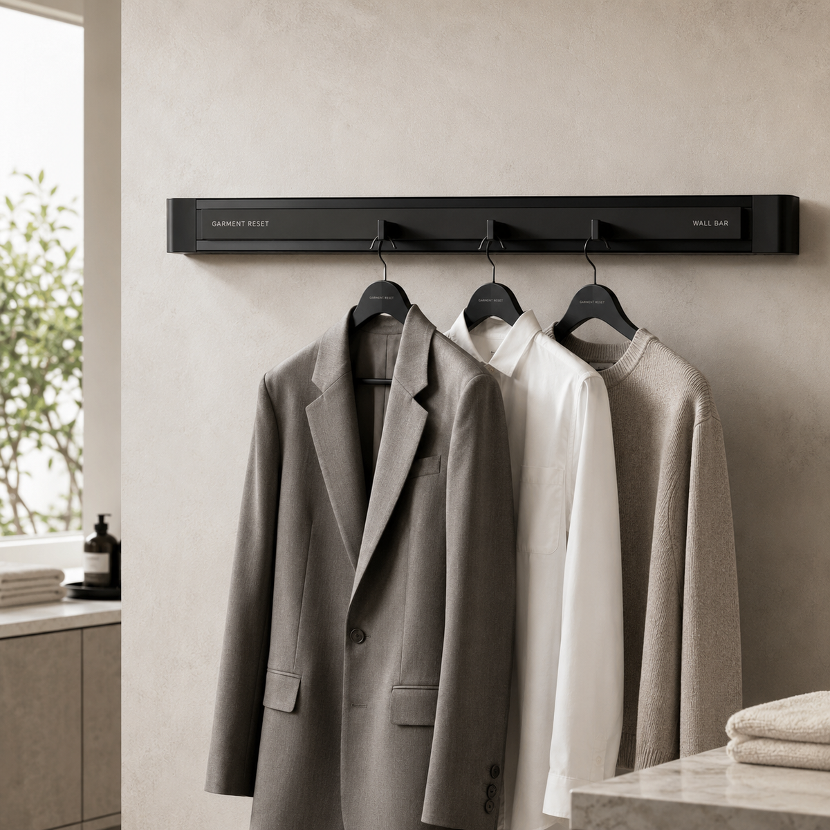 Garment Reset Wall Bar