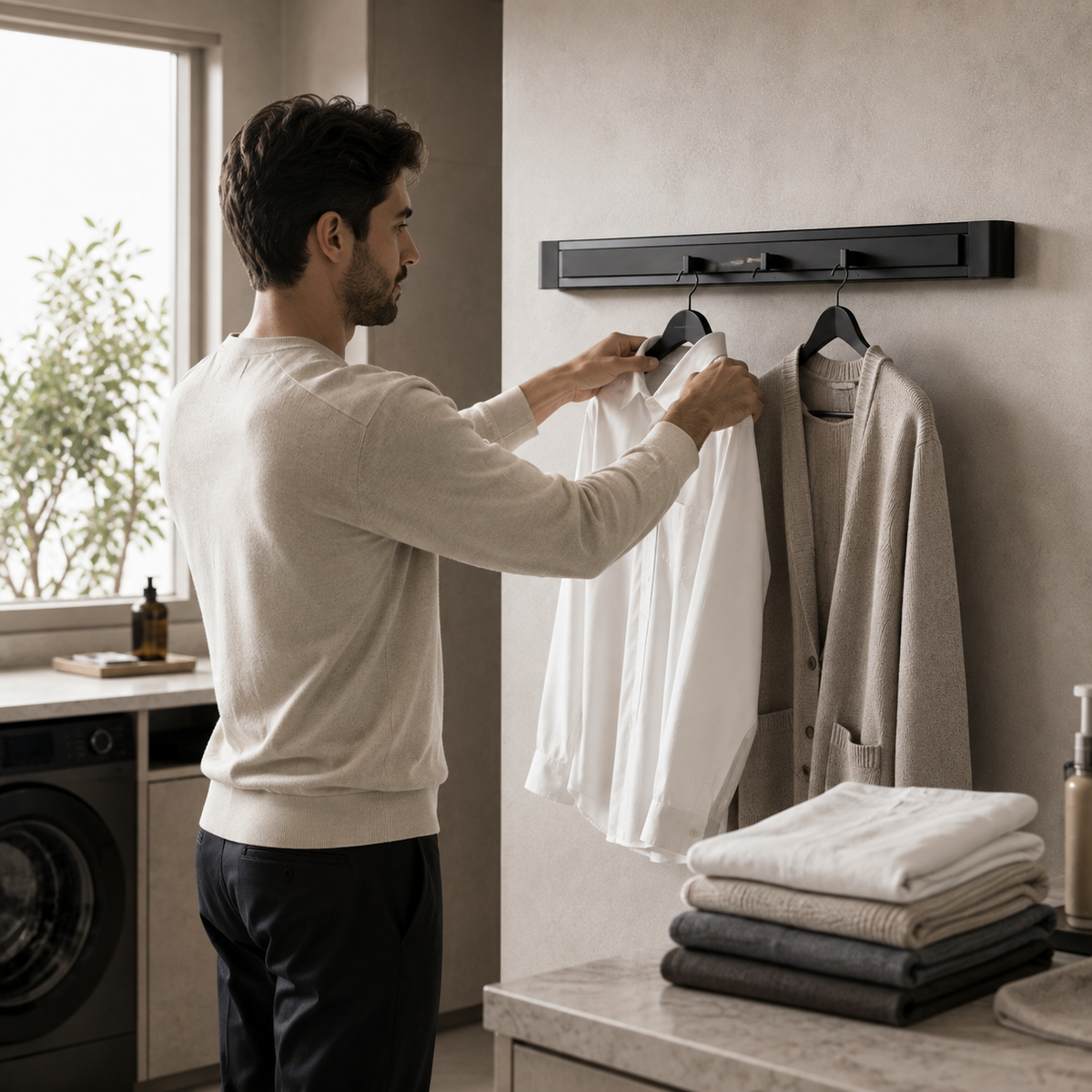 Garment Reset Wall Bar